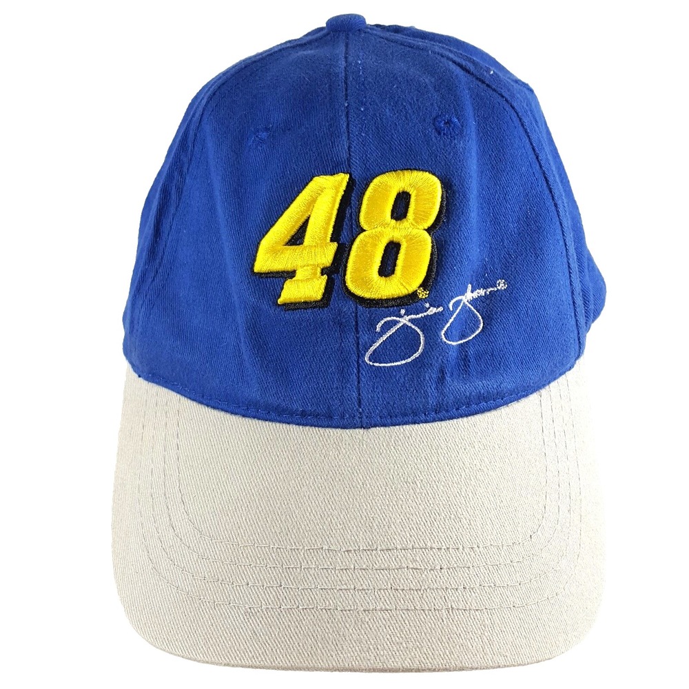 Jimmie Johnson #48 NASCAR Hat‎ Kellogg's Racing Strapback Cap 2008 Racing